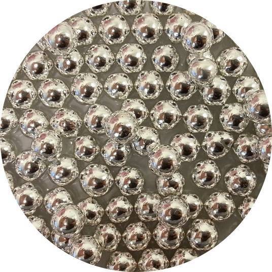 Cukrové perly stříbrné velké (50 g) AMO33 dortis