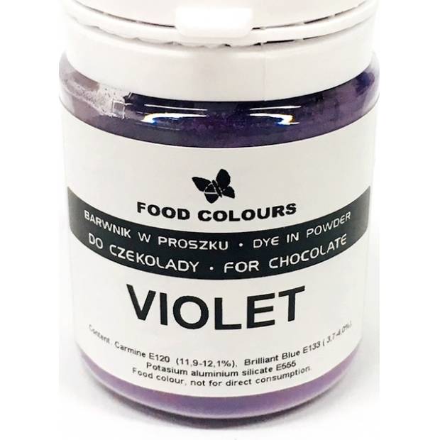 Prášková barva do čokolády Food Colours Violet (10 g)