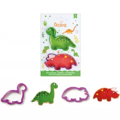 Plastové vykrajovátko dinosaurus 2ks - Decora
