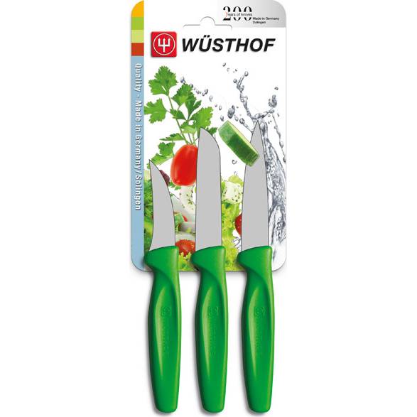 Sada nožů na zeleninu zelených, 3 ks 9332g 9332g Wüsthof