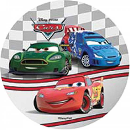 Jedlý papír Cars - 21cm - Florensuc