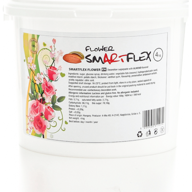 Smartflex Flower Mandle 4 kg (Modelovací hmota na výrobu květin) 0060 dortis