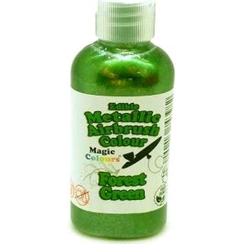 Airbrush barva perleťová Magic Colours (55 ml) Forest Green ABMFOR dortis