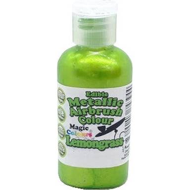 Airbrush barva perleťová Magic Colours (55 ml) Lemongrass ABMLMG dortis