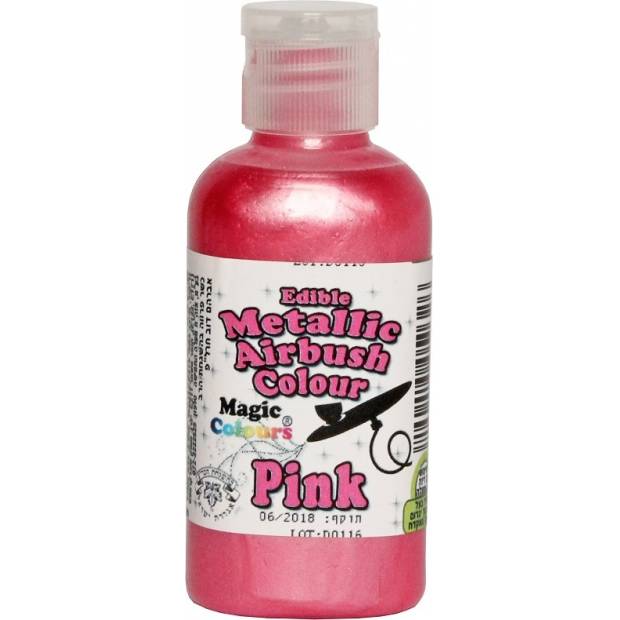 Airbrush barva perleťová Magic Colours (55 ml) Pink ABMPNK dortis