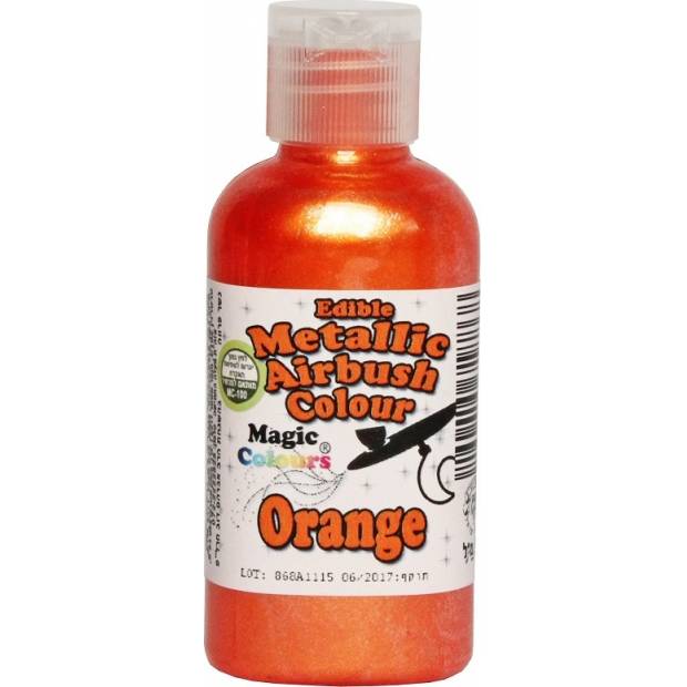 Airbrush barva perleťová Magic Colours (55 ml) Orange ABMRNG dortis