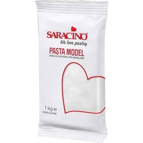 Modelovací hmota bílá 1 kg DEC007B Saracino