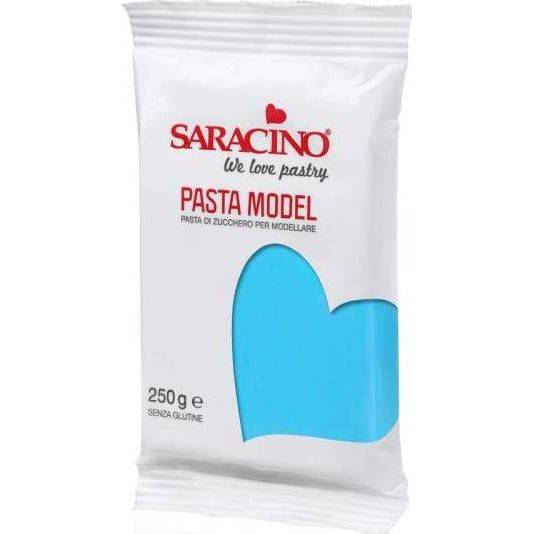 Modelovací hmota světle modrá 250 g DEC031A Saracino