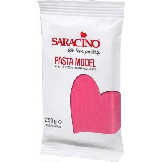 Modelovací hmota sytě růžová 250 g DEC037A Saracino