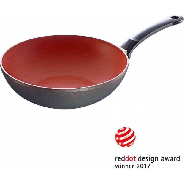 Fissler Wok pánev s nepřilnavým povrchem Senso Red 28 cm -