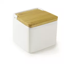 Bílá keramická nádoba - Ibili
