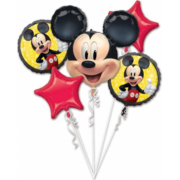 Fóliové balónky sada 5ks Mickey Mouse - Amscan