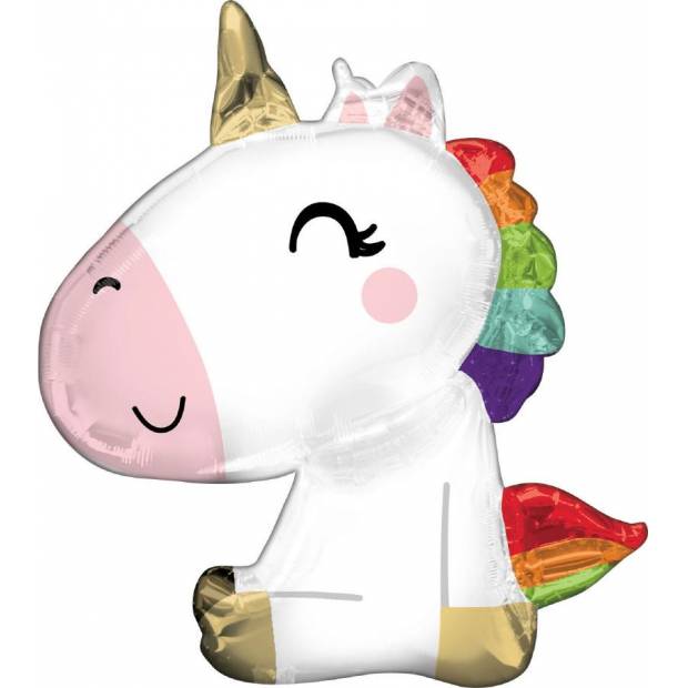 Fóliový balónek unicorn - Amscan