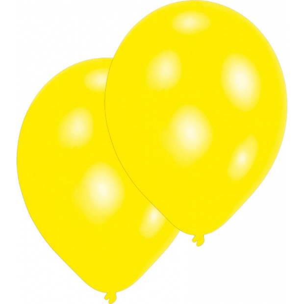 Latexové balónky žluté 10ks 27,5cm - Amscan