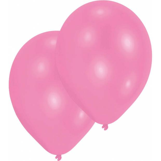 Latexové balónky růžové 10ks 27,5cm - Amscan