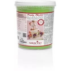 Modelovací hmota světle zelená 1kg - Saracino