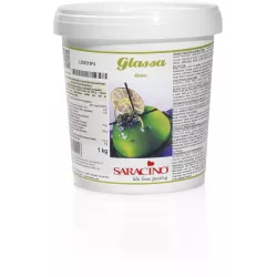 Glazura limetková 1kg - Saracino