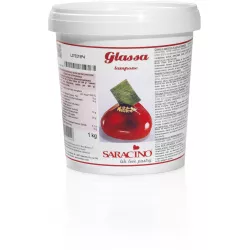Glazura malinová 1kg - Saracino