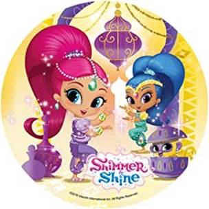 Jedlý papír Shimmer and Shine v paláci - Modecor