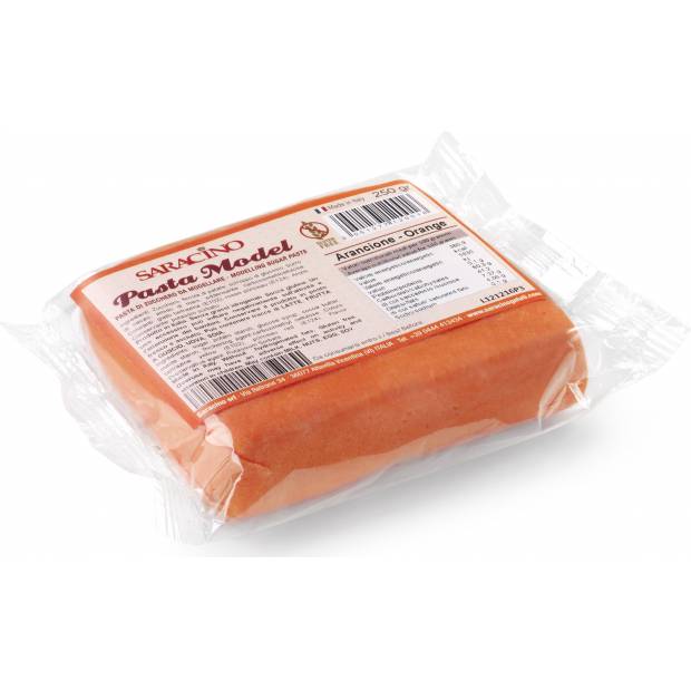 Modelovací hmota oranžová 250 g - Saracino