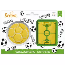 Vykrajovátka hřiště a fotalový míč - Decora