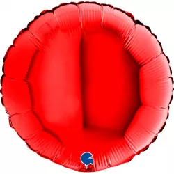 Nafukovací balónek kulatý 46cm červený - Grabo