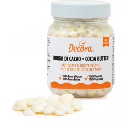 Kakaové máslo v peckách 160g - Decora