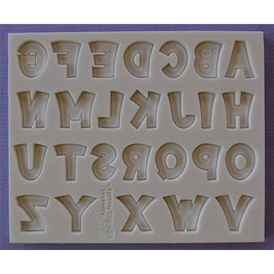 Silikonová forma abeceda styl párty - Alphabet Moulds