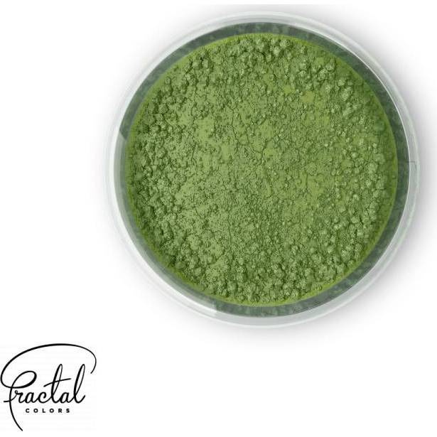 Jedlá prachová barva Fractal - Moss Green (1,6 g) 4872 dortis