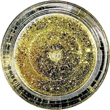 Dekorativní prachová glitterová barva Sugarcity (10 ml) Sparkling Gold 5801 dortis