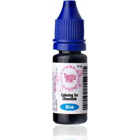 Tekutá barva do čokolády Tasty Me (10 ml) Blue 5836 dortis