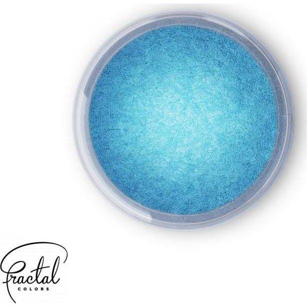 Dekorativní prachová perleťová barva Fractal - Crystal Blue (2,5 g)