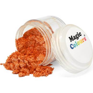 Jedlá prachová perleťová barva Magic Colours (8 ml) Bronze Sheen LDBRZ dortis