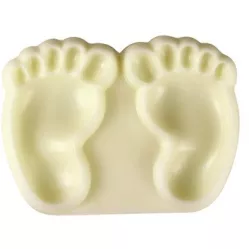 Plastová forma dětská chodidla  2 ks - JEM