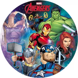Jedlý papír Avengers 20cm - Dekora
