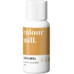 Olejová barva 20ml vysoce koncentrovaná karamelová - colour mill