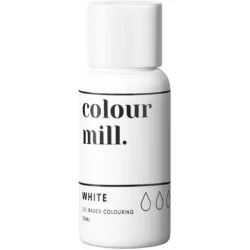 Olejová barva 20ml vysoce koncentrovaná bílá - colour mill