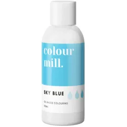 Olejová barva 100ml vysoce koncentrovaná modrá obloha - Sky blue - colour mill