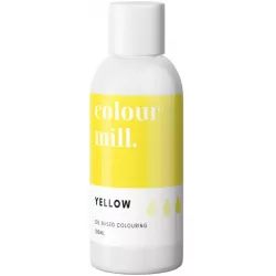 Olejová barva 100ml vysoce koncentrovaná žlutá - colour mill
