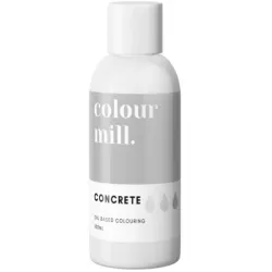 Olejová barva 100ml vysoce koncentrovaná šedá - betonová - colour mill