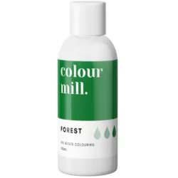 Olejová barva 100ml vysoce koncentrovaná zelená - les - colour mill