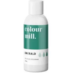Olejová barva 100ml vysoce koncentrovaná smaragdová - colour mill