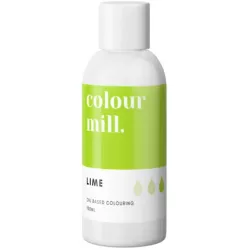 Olejová barva 100ml vysoce koncentrovaná limetková - colour mill