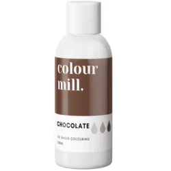Olejová barva 100ml vysoce koncentrovaná čokoládová - colour mill