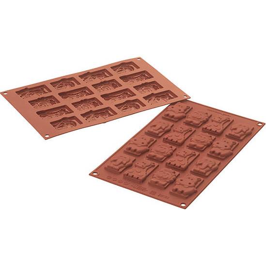 Silikonová forma na čokoládu zvířátka - Silikomart