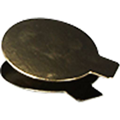 Podložka zlato černá kulatá na minidezert 8cm 1ks - Dekora