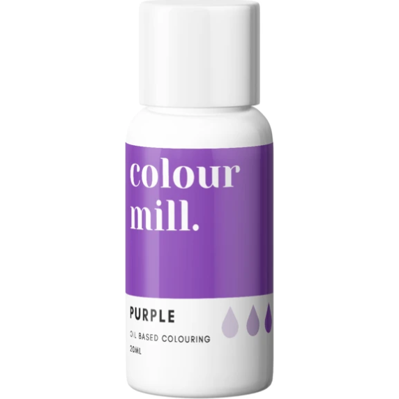 Olejová barva 20ml vysoce koncentrovaná fialová - colour mill