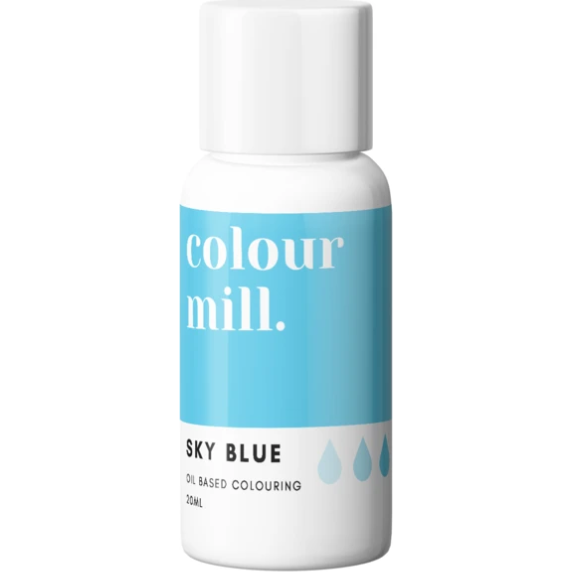 Olejová barva 20ml vysoce koncentrovaná modrá obloha - colour mill