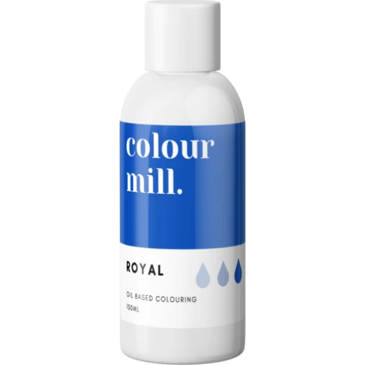Olejová barva 100ml vysoce koncentrovaná královsky modrá - Royal - colour mill