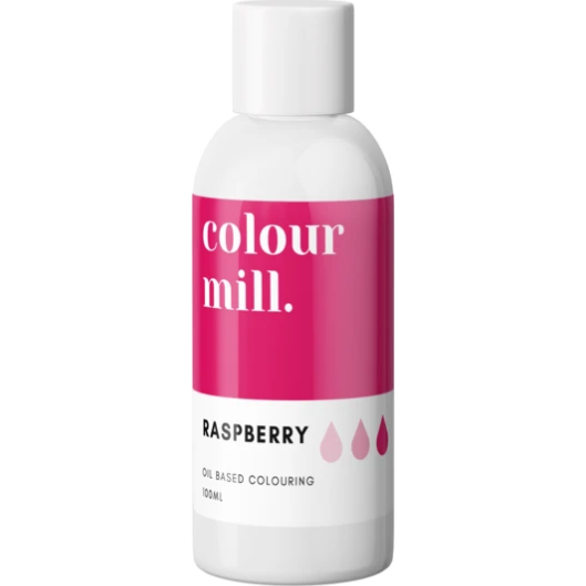 Olejová barva 100ml vysoce koncentrovaná malinová - colour mill